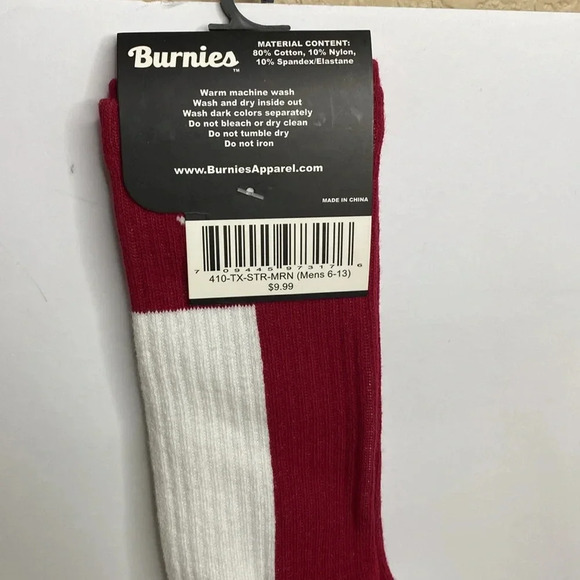 Burnies Mens Star Socks New Size 6-13 - Picture 4 of 6